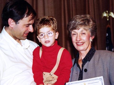 Doris Meissner at a Naturalization Ceremony